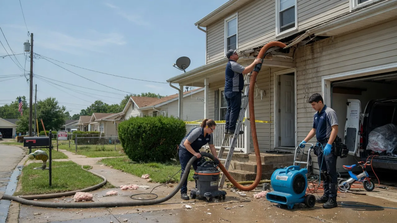 Water Damage Restoration in Sadorus, IL near me